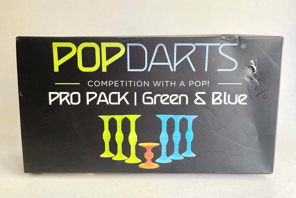 PopDarts Pro Pack Green & Blue Suction Dart Game